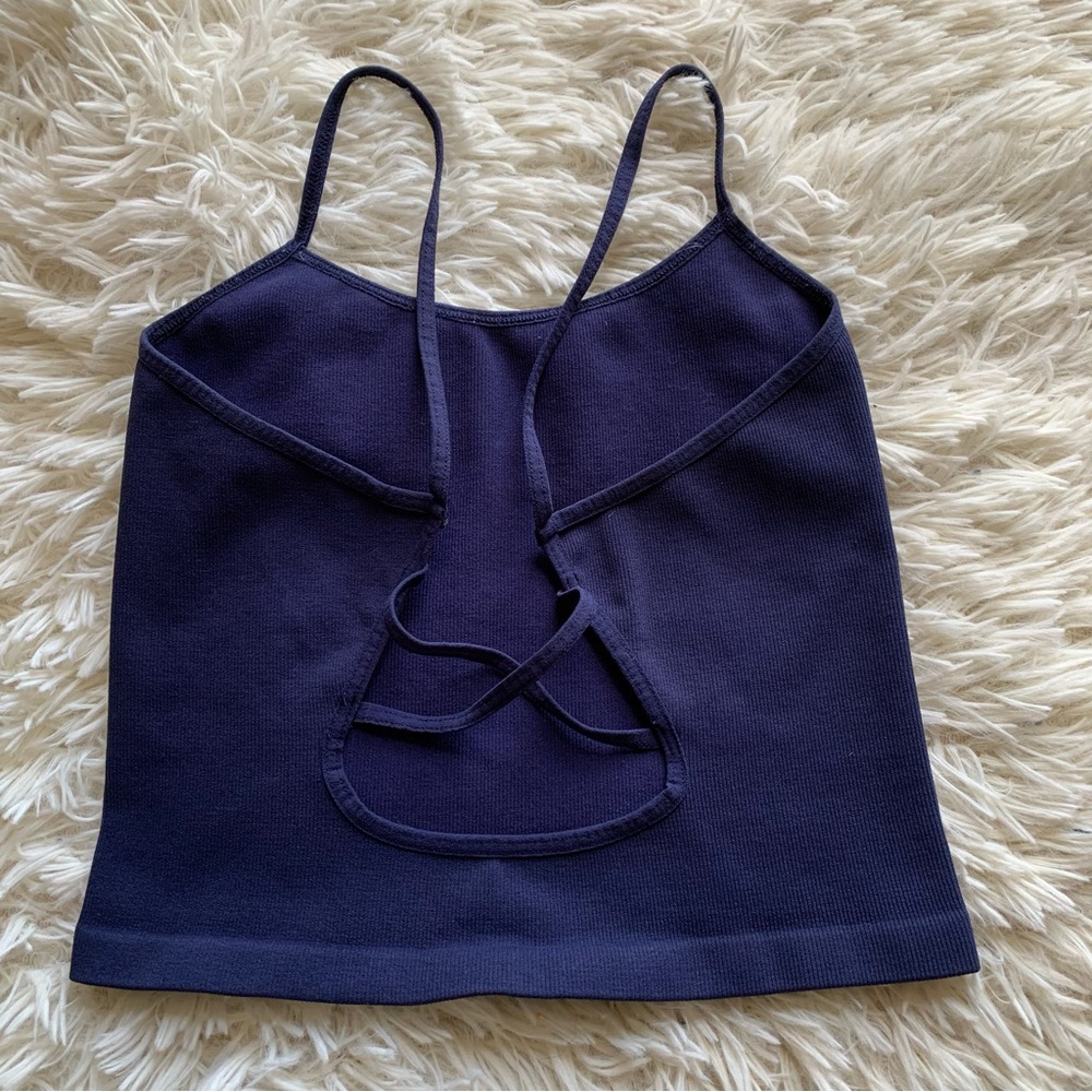 Free People Tighten Up Strappy Back Tank - Picture 4 of 9
